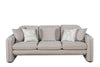 Divani Casa Gaston Modern Taupe Velvet Sofa Model VGAH-AG1648-3-TPE