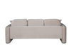 Divani Casa Gaston Modern Taupe Velvet Sofa Model VGAH-AG1648-3-TPE