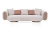 Divani Casa Raywood Modern Multicolered Boucle Fabric & Ash Sofa Model VGCS-SF-24107-SOFA