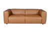 Divani Casa Atka Modern Brown Leather Sofa Model VGMB-MB-2361-BRN