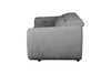 Divani Casa Brevig Modern Grey Fabric Sofa With 2 Recliners Model VGMB-MB-R291-P2-GRY