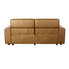Divani Casa Chevak Modern Brown Leather Sofa With 2 Recliners Model VGMB-MB-R312-P2-BRN