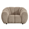 Divani Casa Suki Modern Tan Fabric Chair Model VGEV-23112-CHR-TAN