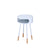 ACME Sonria White & Natural Accent Table Model 84445
