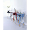 ACME Sonria White & Natural Accent Table Model 84445