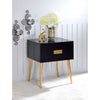 ACME Denvor Black & Gold End Table Model 84495