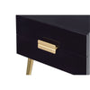 ACME Denvor Black & Gold End Table Model 84495