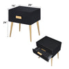 ACME Denvor Black & Gold End Table Model 84495