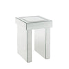 ACME Noralie Mirrored & Faux Diamonds End Table Model 84702