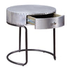 ACME Brancaster Aluminum End Table Model 84882
