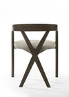 Modrest Weiss Mid Century Modern Light Grey Fabric & Wenge Dining Chair Model VGMA-MI-1181-WNG