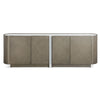 Moorgate Modern Travertine Ceramic + Bronze Buffet