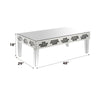 ACME Noralie Mirrored & Faux Diamonds Coffee Table Model 88055