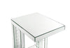 ACME Nysa Mirrored & Faux Crystals Inlay Accent Table Model 88067