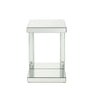 ACME Nysa Mirrored & Faux Crystals Inlay Accent Table Model 88067