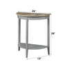 ACME Justino Natural Oak & Gray Console Table Model 90161