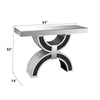 ACME Nysa Faux Crystals Console Table Model 90248