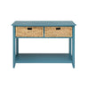 ACME Flavius Teal Console Table Model 90266