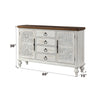 ACME Vermont Antique White Console Table Model 90288