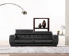 Nantes Black Italian Leather Tufted Loveseat Model VGCA911-LOVE-BLK