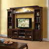 ACME Dita Walnut Entertainment Center Model 91105_KIT