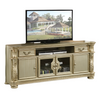ACME Vendome II Gold Patina & Bone TV Stand Model 91313