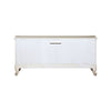 ACME Gorsedd Golden Ivory TV Stand Model 91443