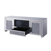 ACME Noralie Mirrored & Faux Diamonds TV Stand Model 91450