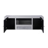 ACME Noralie Mirrored & Faux Diamonds TV Stand Model 91450