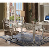 ACME Versailles Bone White Executive Writing Desk Model 92275