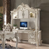 ACME Versailles Bone White Executive Computer Desk with Hutch Model 92278