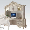 ACME Versailles Bone White Executive Computer Desk with Hutch Model 92278