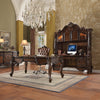 ACME Versailles Cherry Oak Executive Computer Desk with Hutch Model 92284