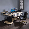 ACME Eleazar Natural Oak 71" Music Studio Desk Model 92892