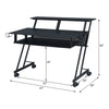 ACME Suitor Black Music Recording Studio Desk Model 92900