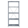 ACME Jurgen Faux Concrete & Silver Bookshelf Model 92907
