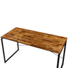 ACME Jurgen Oak & Black Writing Desk Model 92910