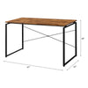 ACME Jurgen Oak & Black Writing Desk Model 92910
