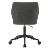 ACME Pakuna Vintage Gray Synthetic Leather & Black Swivel Office Chair Model 92942