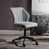 ACME Pakuna Vintage Gray Synthetic Leather & Black Swivel Office Chair Model 92942
