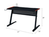 ACME Dragi Black & Red Gaming Desk with USB Port Model 93125