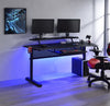 ACME Vildre Black Gaming Desk with USB Port Model 93132
