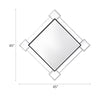 ACME Asbury Mirrored & Chrome Accent Mirror Model 97467