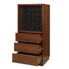 ACME Wiesta Walnut Wine Cabinet Model 97542