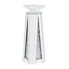 ACME Noralie Mirrored & Faux Diamonds Candle Holder (Set-2) Model 97623