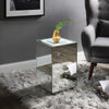 ACME Nowles Faux Stones Accent Table with LED Model 97704