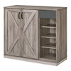 ACME Toski Rustic Gray Oak Shoe Cabinet Model 97775