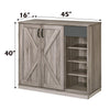 ACME Toski Rustic Gray Oak Shoe Cabinet Model 97775