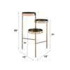 ACME Namid Gold Plant Stand Model 97795