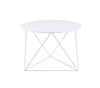ACME Epidia White Accent Table Model 97842